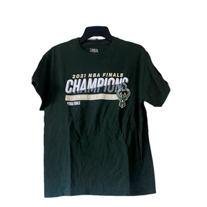 2021 green milwaukee bucks NBA Finals Champions T-Shirt